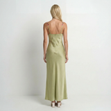 Floral Embroidered Maxi Dress Sleeveless Round Neck Elegant Wedding Garden Party Summer
